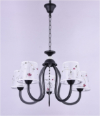 LV 9166/5 Флора Черный E14 40W 