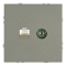RST00-5106-09 Розетка TV + компьютерная RJ-45 (механизм) антрацит