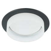 DL509 Светильник потолочный встраиваемый 15W 230V GX53 черный