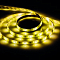 LS607/ 30SMD(5050)/m 7.2W/m 12V 5000*10*3,8mm желтый на белом  осн. IP65