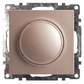 GLS10-7106-02 Выключатель шампань диммирующий TRIAC(механизм) 250В 500Ватт10А