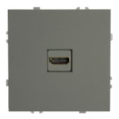 RST00-5118-10 Розетка HDMI 2.0 Type A (механизм),платиново-серый.