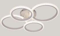 MS 1210/4 Сеста 112W Белый 3000-6500К AC220-230V 5880Lm 740х560х130 диммируемый с ПДУ