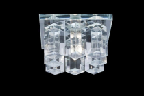 CDY07 CHR/WH литой стационарный с декоративным стеклом Светкомплект