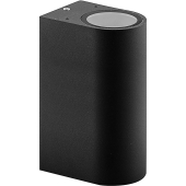 DH015 35W 2*GU10 230V IP54 черный  92*68*150мм