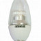 LED C37 E14 S 5,5W 4500K прозрачная свеча на ветру