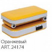 DE1700 24LED 2W 230V настольный светильник желтый, 75*130*270мм