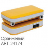 DE1700 24LED 2W 230V настольный светильник желтый, 75*130*270мм