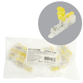 LD503-1-25 Зажим прокалывающий ЗПО 1,5-2,5мм2 c ответв.клеммой LD219 на 1 выход, (упаковка 10 шт)