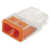 LD2273-202 (упаковка 5шт) Клемма монтажная 2-проводная STEKKER для 1-жильного проводника