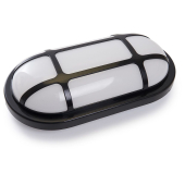 AL3012 15W 1150Lm 4000K IP65 в пластиковом корпусе, с решеткой, черный