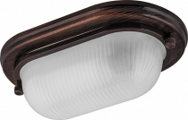 НБО 04-60-021 IP54, 220V 60Bт E27 дерево, орех, овал,