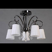 LV 8619/5 черный/хром E27 60W ф540*Н350