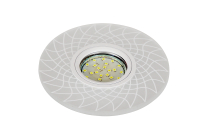 V 777 220/12V Max 35W G5.3 + Led 3W 4000K IP20 Ø120 мм H25 мм