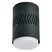 HL352 Черный 12W 220V под лампу GX53 и подсветка 4000K