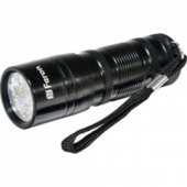TL036 12LED фонарь 1,2W 6500K 3*ААА IP20, 28,5*83мм, чёрный