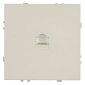 RST00-5117-08 Розетка компьютерная 1-местная RJ-45 (механизм),кашемир.