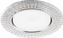 CD4028 20LED*2835 SMD 4000K, 15W GX53, без лампы, прозрачный, хром 