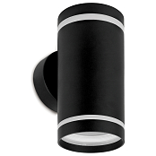 DH1002 15W GX53 230V IP54 черный 120*85*204мм