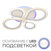 75324.01.09.04 Белый 3000-6500К 615х450х110мм с ПДУ люстра 