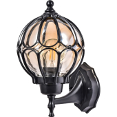 PL3801 60W 230V E27 220*260*380 черный (на стену вверх)