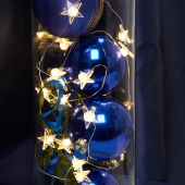 CL572 Гирлянда линейная Звездочки 50LED 2700К статичная USB 4,5м IP20