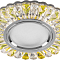 CD902 прозрачный-желтый MR16 50W G5.3 12V с белой LED подсветкой 4000К
