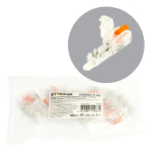 LD503-1-32 Зажим прокалывающий ЗПО 4мм2 c ответв.клеммой LD219 на 1 выход, (упаковка 10 шт)