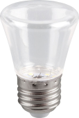 LB-372 1W E27 2700K 230V прозрачный колокольчик 