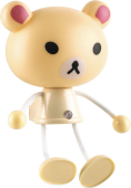 Светильник ночной FN1157 "медвежонок" 4 LED, 0.5W, 230V с датчиком день/ночь Желтый 