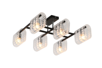 Светильник декоративный LV 9355/6 Рики Чёрный Е27 40W 560х530х250мм