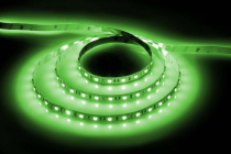LS606/LED-RL 60SMD(5050)/m 14.4W/m 12V  5000*12*0.22 зелёный на белом