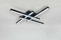 MS 1199/4 Пине 90W Чёрный 3000-6000К 1155Lm 970х970х85мм диммируемый с ПДУ