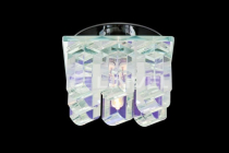 CDY18 CHR+YL/ PEARL(colorful) G5.3 с декоративным стеклом  56*23*18*