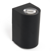 DH053 Черный 2*5W 4000К 230V/50Гц 800Lm IP54 на стену 55*55*100мм 