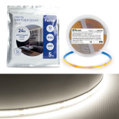 LS530 480SMD(2110)/м 12Вт/м 24V IP20 4000К 5000*10*1.8мм 