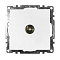 GLS00-7108-01 Розетка белая телевизионная 1-местная (механизм)