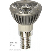 LB-112 3LED(3W) 230V E14 2700-3000K MR16