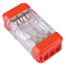 LD700-413 (упак 50 шт) клемма 3-проводная STEKKER