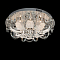 Светильник декоративный LV 8185/8 CH G4 12V*20W  L55 W55 H16/LED фиолетовый