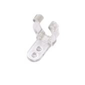  LD127 Крепеж на стену для кругл. дюралайта LED-R2W, пластик (50шт)