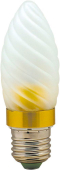 LB-77 6LED(3.5W) 230V E27 2700K матовое золото витая