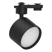 AL125 черный 15W 230V под лампу GX53 однофазный 80*80*105 мм