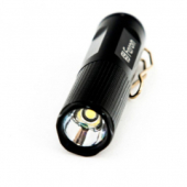 TL037 1LED фонарь 6500K, 0.5W,  IP20, 17*77мм, чёрный
