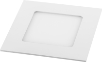AL502 6W 4000K AC230V IP20 480Lm 118*118*18mm, Белый, встраиваемый