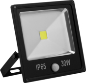 LL-862 1COB*30W 230V черный (IP65) Прожектор  