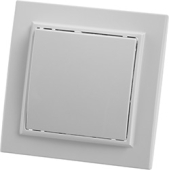 PSW10-9003-01 Выключатель 1-клавишный, скрытой установки, 220В, 10А, IP20, белый