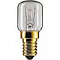 PHILIPS T25 25W 230V E14 Clear (жаростойкая)