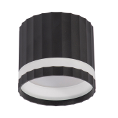 HL369 12W 230V GX53 IP20 черный без лампы 85*85*75