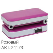 DE1700 24LED 2W 230V настольный светильник розовый, 75*130*270мм